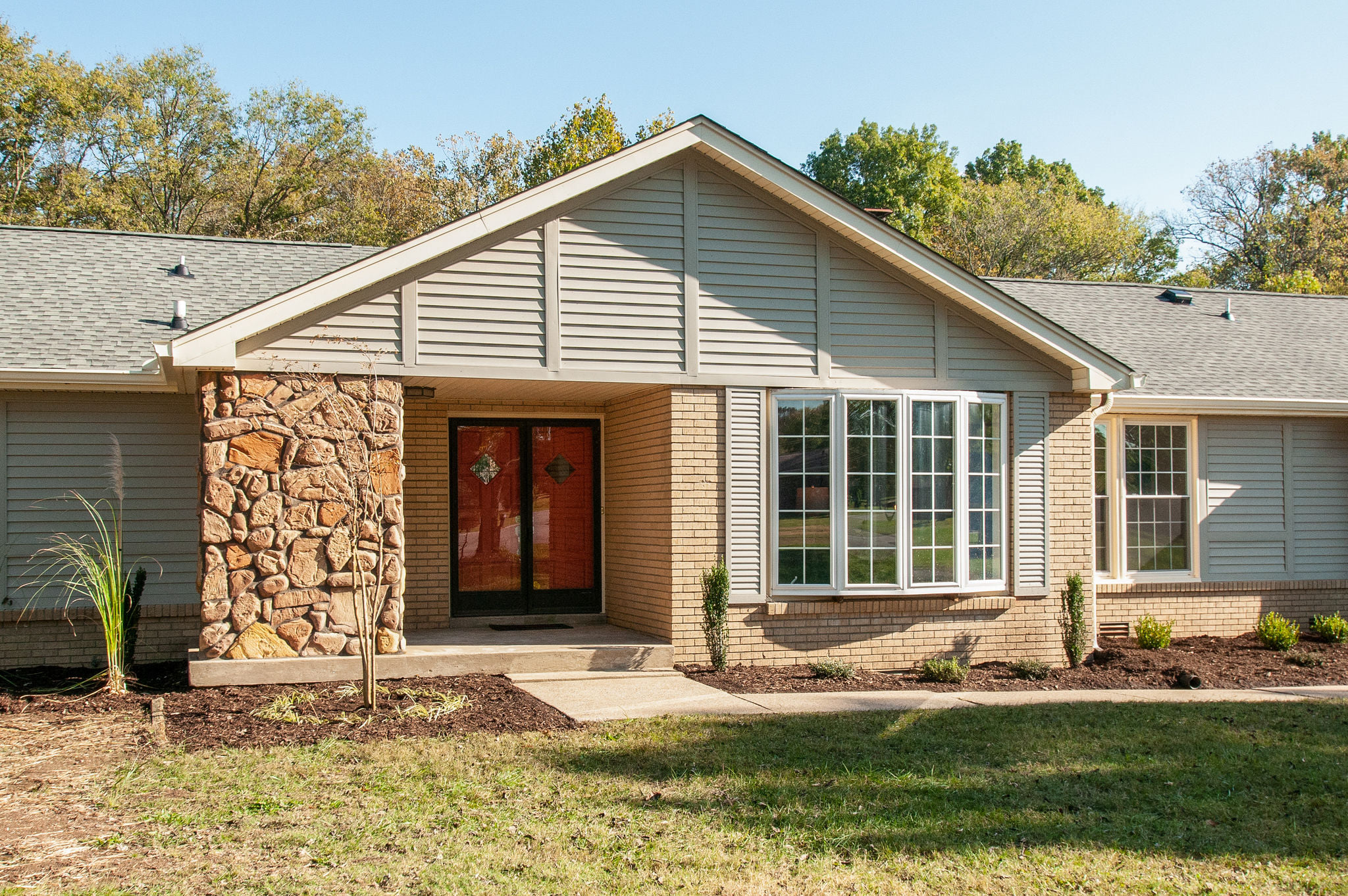 exterior after