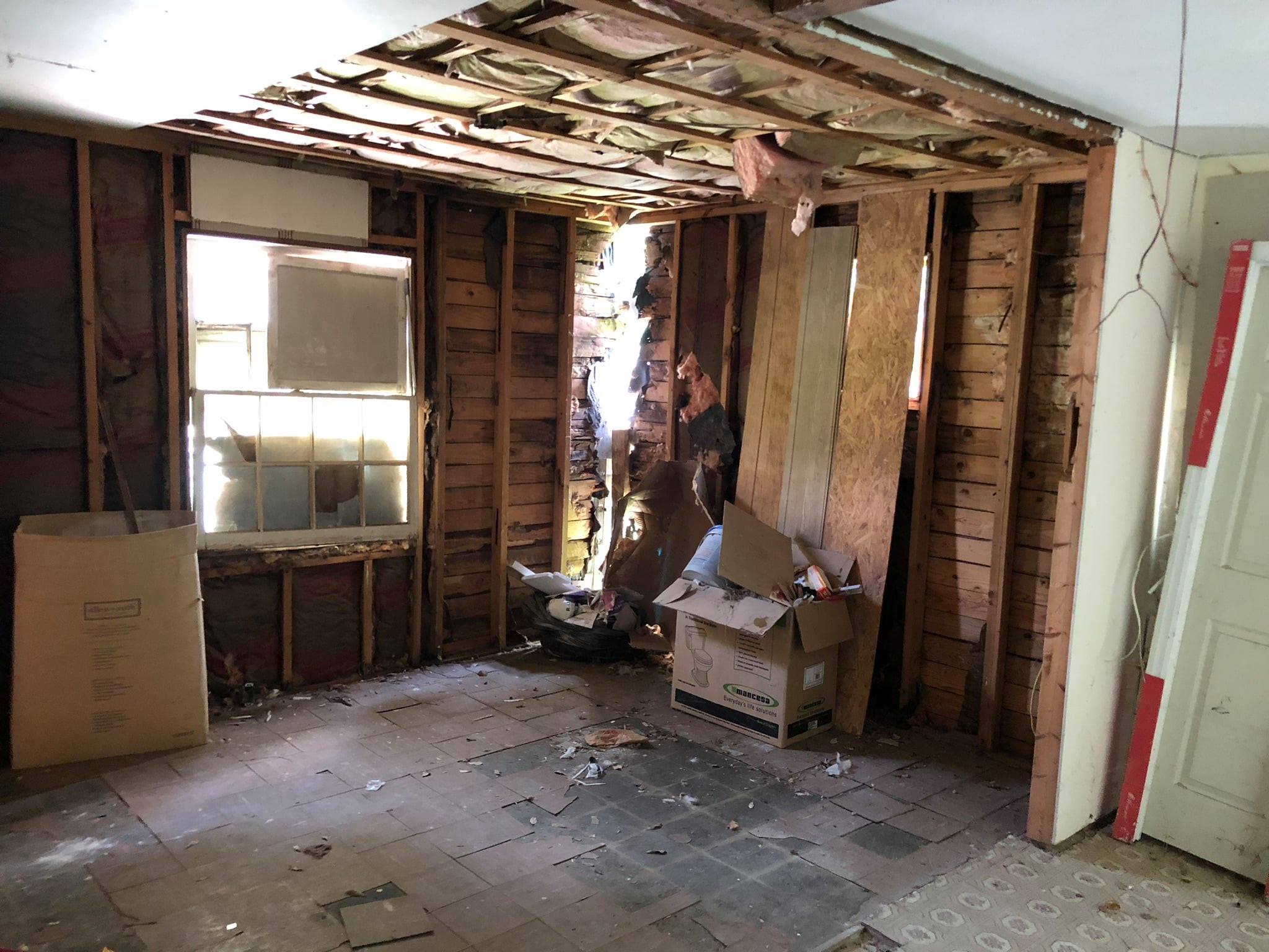 before shot of kitchen